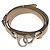 Borsa 2-Way Fendi Peekaboo Essentially Selleria Beige - vista 7