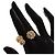 Anello Chanel Camellia Double Open Diamond D'oro - vista 10