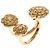 Anello Chanel Camellia Double Open Diamond D'oro - vista 4