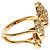 Anello Chanel Camellia Double Open Diamond D'oro - vista 8