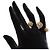Anello Chanel Camellia Double Open Diamond D'oro - vista 9