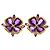 Chanel Amethyst Garnet Ohrstecker - Ansicht 4