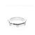 Bague Harry Winston HW Logo Band 18K White Gold avec Diamant Argenté - vue 3