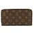 Louis Vuitton Monogram Lange Geldbörse Braun Monogramm - Ansicht 3