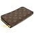 Louis Vuitton Monogram Lange Geldbörse Braun Monogramm - Ansicht 4