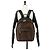 Zaino Louis Vuitton Monogram Macassar Josh NV Marrone Nero Monogramma - vista 10
