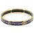 Hermès Hermes Email PM Bangle Bracelet Blue Golden - view 2