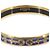 Hermès Hermes Email PM Bangle Bracelet Blue Golden - view 3