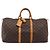 Louis Vuitton Keepall Monogram Canvas 50 Castaño