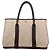 Hermès Hermes Garden Party Toile and Leather 36 Beige