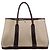 Hermès Hermes Garden Party Toile and Leather 36 Beige - vista 2