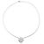 Autre Marque Brillant Collier Weißgold 750/18K Diamanten Pavé 2,4ct Anhänger Kette