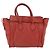 Céline Celine Luggage Suede Mini Rosso - vista 2