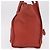 Céline Celine Luggage Suede Mini Rosso - vista 4