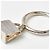 Hermès Hermes Amulette Kelly Band Ring Silvery - view 6