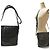 Borsa a tracolla Gucci in pelle nera Nero - vista 3