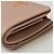 Saffiano Carteira Prada Bi-Fold em Pink Beige Bege - vista 6