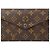 Louis Vuitton Monogram Long Wallet Brown Golden Yellow