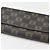 Cartera larga bi-fold Loewe Anagram Brown Castaño - vista 7