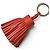 Hermès Carmen Tassel Charm Schlüsselanhänger Rot