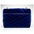 Chanel Mini Square Chevron Classic Flap Bag marineblauer Samt - Ansicht 6