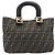 Fendi Vintage FF Handle Zucca Canvas Small Braun