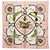 Hermès Hermes Carre 90 Springs Schal Pink Mehrfarben