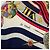 Hermès Hermes Carre 90 Parmi Les Fleurs Je Compt Scarf Multicolore Blu navy - vista 4