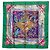 Hermès Foulard Hermes Carre 90 Tropices Multicolore Verde