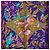 Hermès Foulard Hermes Carre 90 Tropices Multicolore Verde - vista 2