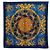 Hermès Carré 90 Luna Park Amusement Scarf Multicolor Azul marino
