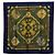 Hermès Foulard Hermes Carre 90 LES TAMBOURS Multicolore Blu navy