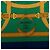 Silk In Hermès Foulard Hermes Carre 90 Eperon d'or Multicolore Verde - vista 3
