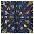 Hermès Foulard Hermes Carre 90 Quimporte le flacon Nero Multicolore - vista 3
