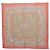 Hermès Hermes Carre 90 Foulard in mussola di seta QALAMDAN Rosso Multicolore