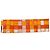 Hermès  Foulard Hermes Twilly Bolduc in seta arancione - vista 3