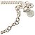 Colar Louis Vuitton LV Spike Charm Prata - vista 5
