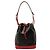Borsa Louis Vuitton Epi Noe a tracolla Nero Rosso