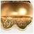 Anel banda Chanel Coco Mark com motivo de flor Rosa Dourado - vista 5