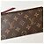 Louis Vuitton Pochette Felicie Pouch Castaño Fucsia Monograma - vista 3