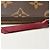 Louis Vuitton Pochette Felicie Pouch Castaño Fucsia Monograma - vista 5