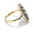 Autre Marque Antiker Jugendstil Diamantring Gold 585/14K 0,75 ct G SI–VS1 Altschliff Gr. 53 - Ansicht 5