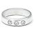 Anello Chopard Memoire Oro Bianco 750/18K Diamante Eternity Misura 51 Lusso