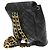 Chanel Vintage CC Pocket Quilted Lambskin Small Nero - vista 3