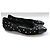 Chanel Ballerine in camoscio nero con punta perla - vista 2