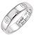 Anello Cartier Happy Birthday in oro bianco 18K
