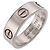 Anello Cartier Love in oro bianco 18K - vista 4