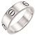 Anello Cartier Love in oro bianco 18K