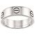 Anello Cartier Love in oro bianco 18K - vista 2