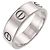 Anello Cartier Love in oro bianco 18K - vista 4